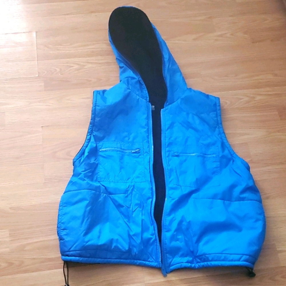 Pretty Blue Vest!